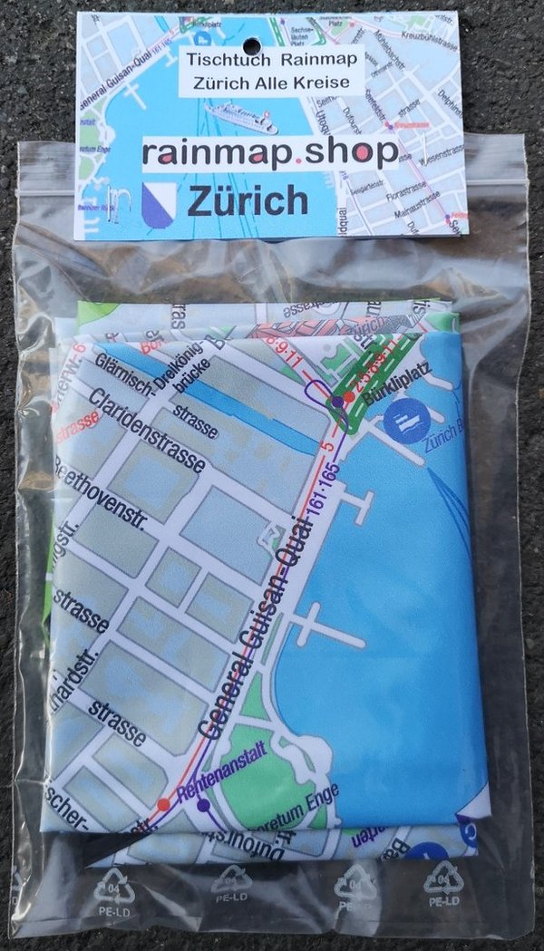 Tischtuch Zürich City          Aktion!