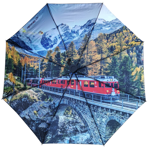 Glacier Express Bahn Schirm